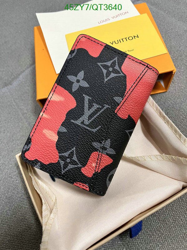 LV Bag-(4A)-Wallet- Code: QT3640 $ 59USD