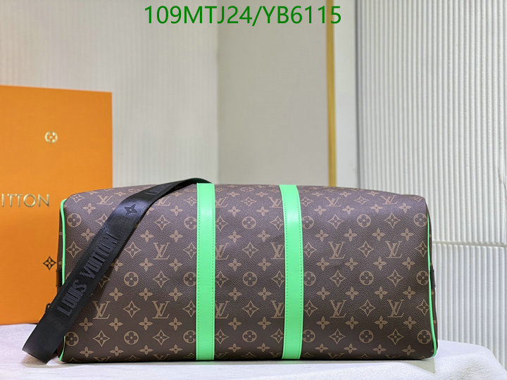 LV Bags-(4A)-Keepall BandouliRe 45-50-,Code: YB6115,$ 142USD