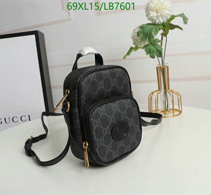 Gucci Bag-(4A)-Diagonal-,Code: LB7601,$ 90USD
