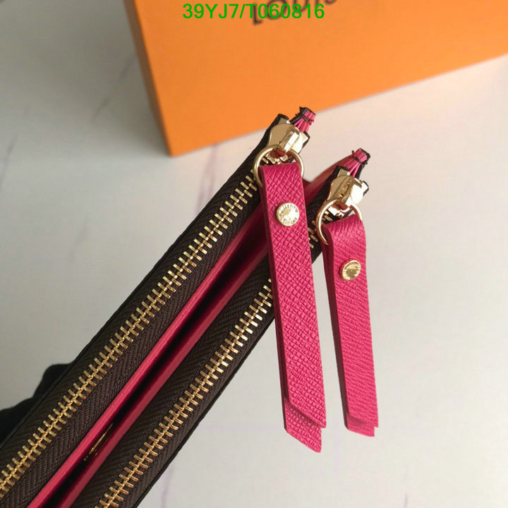 LV Bags-(4A)-Wallet-,Code: T060816,$ 51USD
