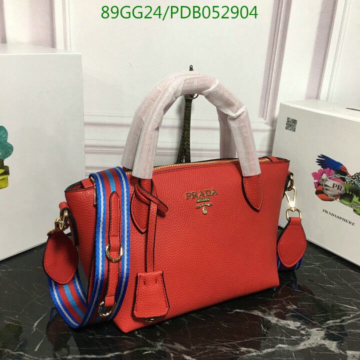 Prada Bag-(4A)-Handbag-,Code: PDB052904,$ 116USD