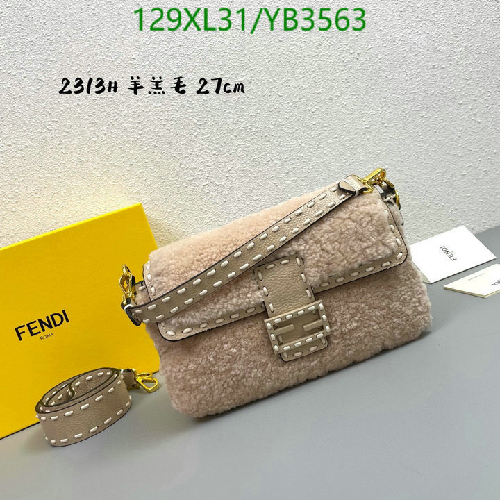 Fendi Bag-(4A)-Baguette-,Code: YB3563,$ 168USD