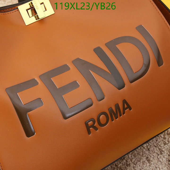 Fendi Bag-(4A)-Peekaboo,Code: YB26,$ 155USD