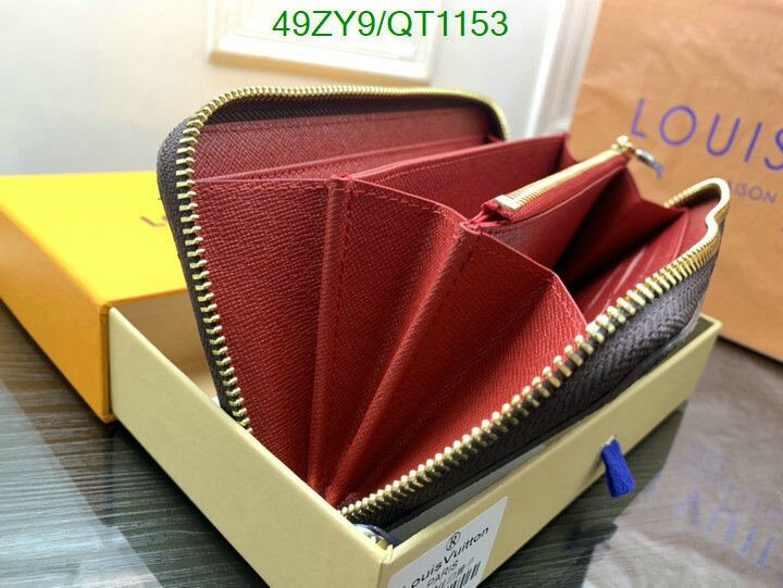 LV Bag-(4A)-Wallet- Code: QT1153 $ 64USD