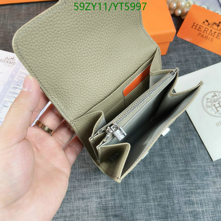 Hermes Bag-(4A)-Wallet-,Code: YT5997,$ 77USD