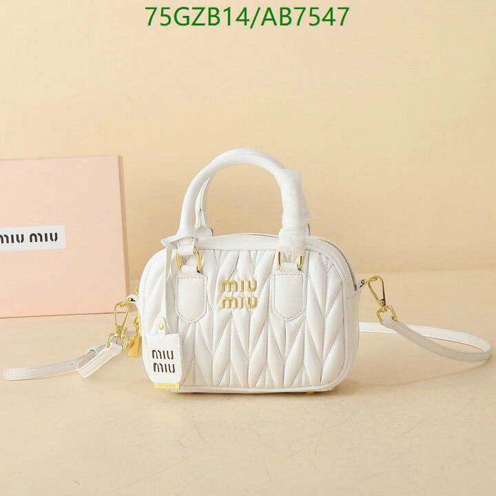 Miu Miu Bag-(4A)-Crossbody- Code: AB7547 $ 98USD