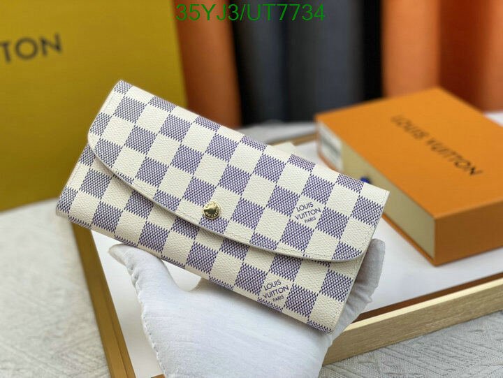 LV Bag-(4A)-Wallet- Code: UT7734 $ 46USD