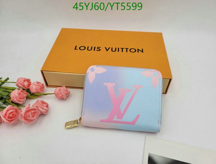 LV Bags-(4A)-Wallet-,Code: YT5599,$ 59USD