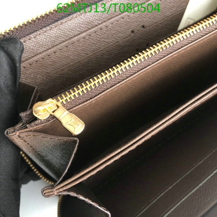 LV Bags-(4A)-Wallet-,Code: T080504,$ 81USD