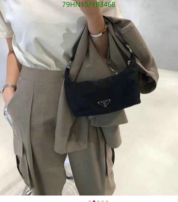 Prada Bag-(4A)-Diagonal- Code: YB3468 $ 103USD