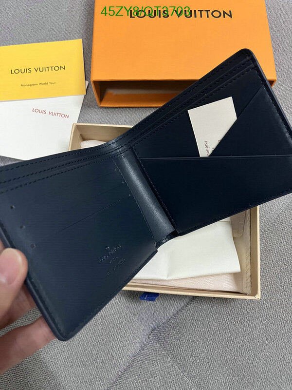 LV Bag-(4A)-Wallet- Code: QT3703 $ 59USD