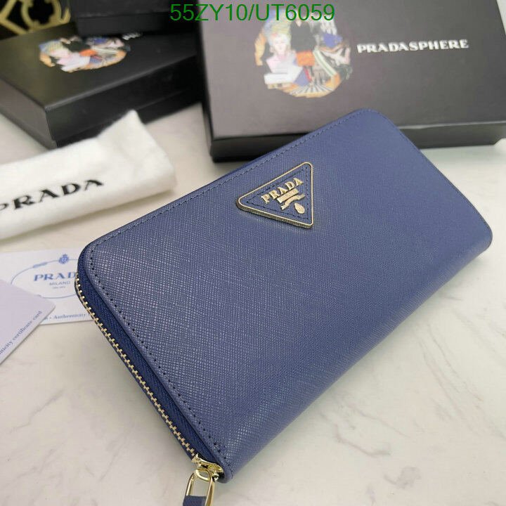 Prada Bag-(4A)-Wallet- Code: UT6059 $ 72USD