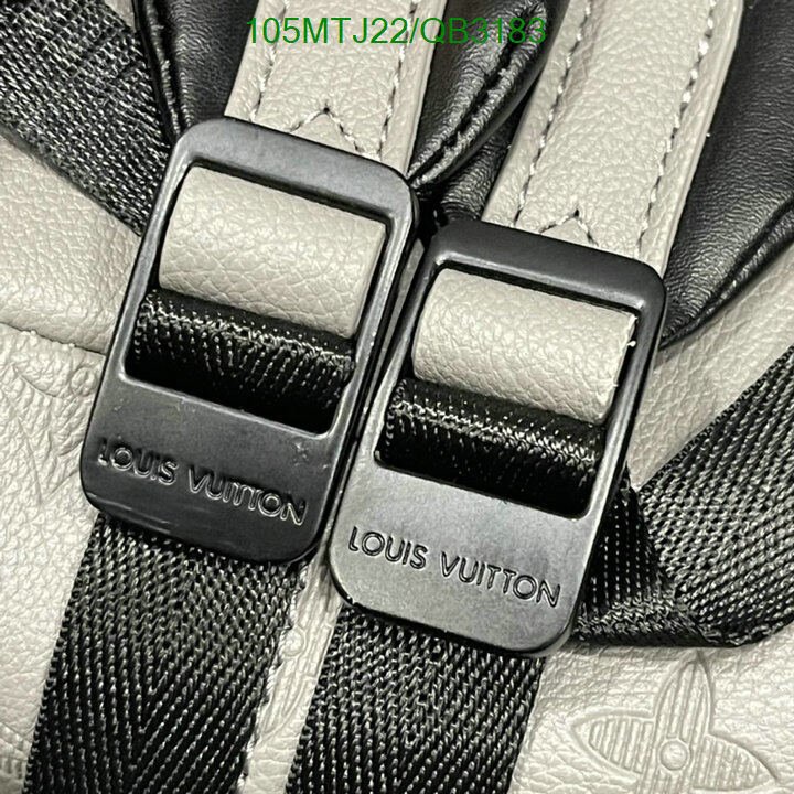 LV Bag-(4A)-Backpack- Code: QB3183 $ 137USD