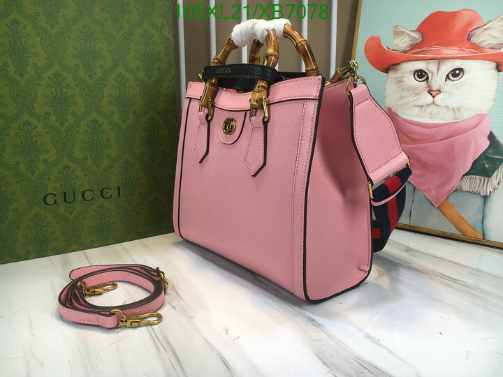 Gucci Bag-(4A)-Diana-Bamboo-,Code: XB7078,$ 137USD