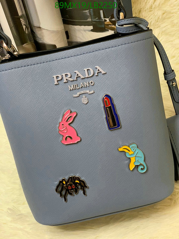 Prada Bag-(4A)-Diagonal-,Code: LB2250,$ 116USD