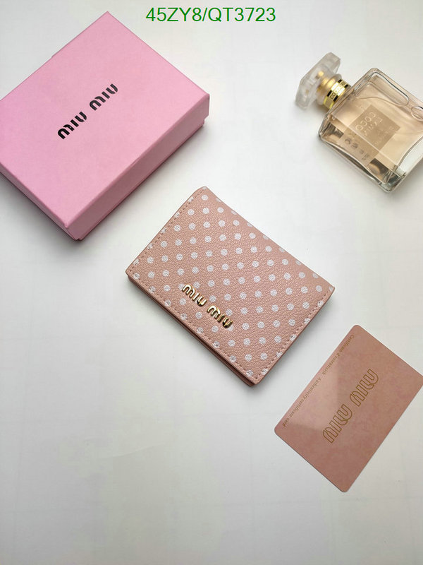 Miu Miu Bag-(4A)-Wallet- Code: QT3723 $ 59USD