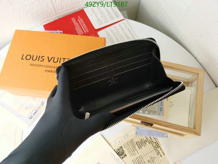 LV Bags-(4A)-Wallet-,Code: LT9187,$ 64USD