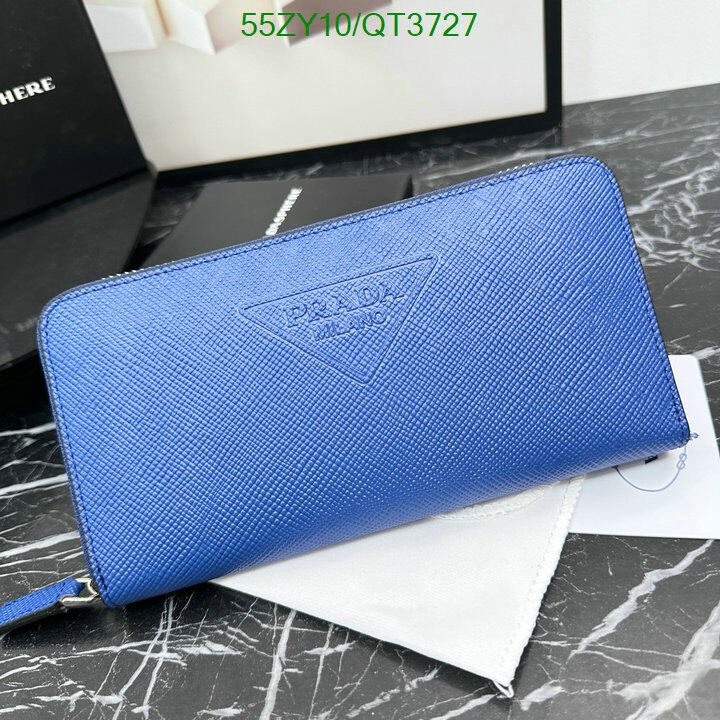 Prada Bag-(4A)-Wallet- Code: QT3727 $ 72USD