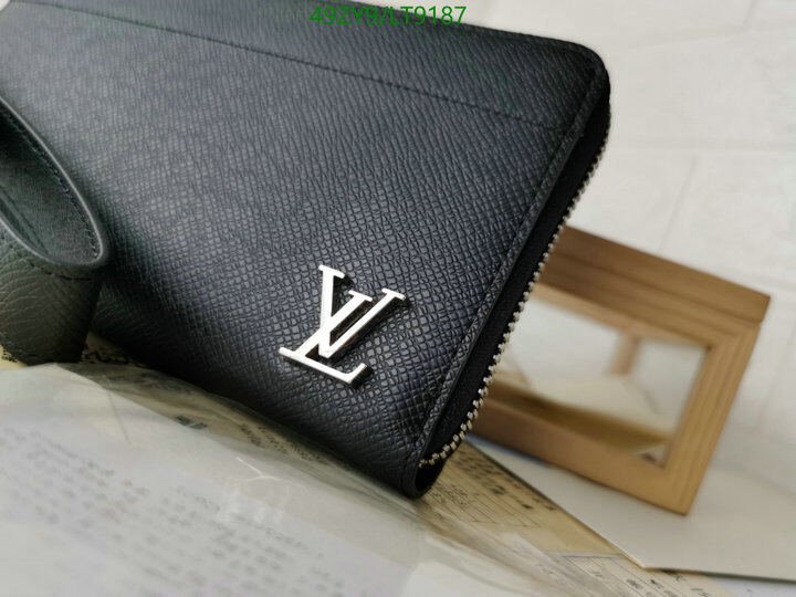 LV Bags-(4A)-Wallet-,Code: LT9187,$ 64USD
