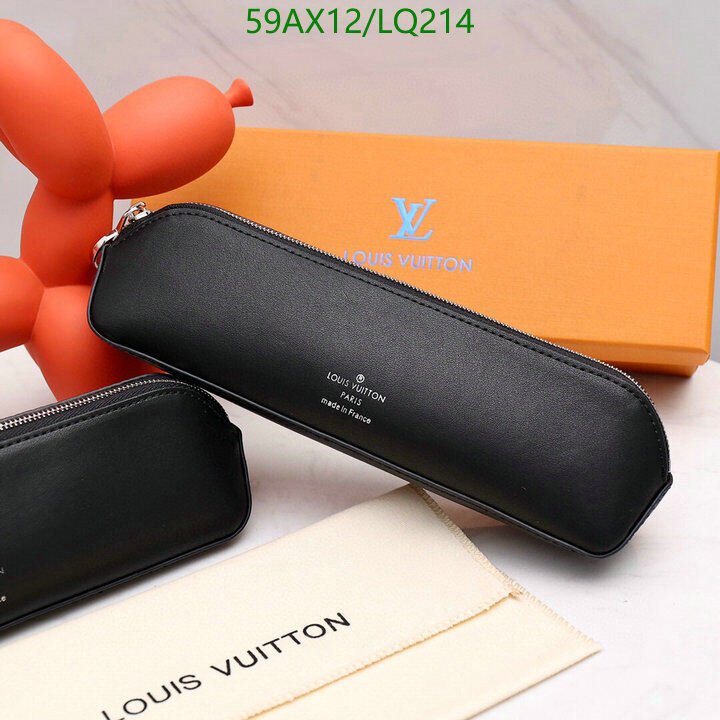 LV Bags-(4A)-Wallet-,Code: LQ214,$ 77USD