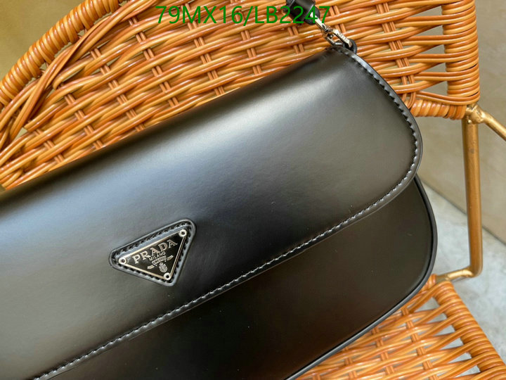 Prada Bag-(4A)-Cleo Code: LB2247 $ 103USD