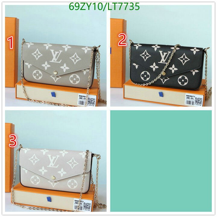 LV Bags-(4A)-Wallet-,Code: LT7735,$ 90USD