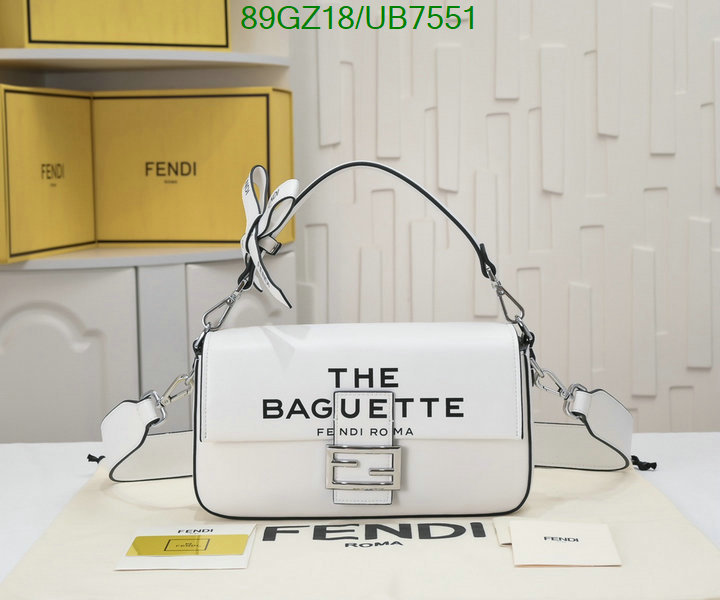 Fendi Bag-(4A)-Baguette- Code: UB7551 $ 116USD