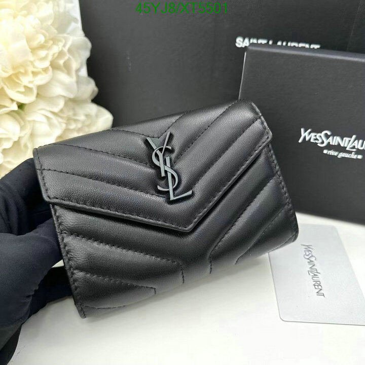 YSL Bag-(4A)-Wallet-,Code: XT5501,$ 59USD