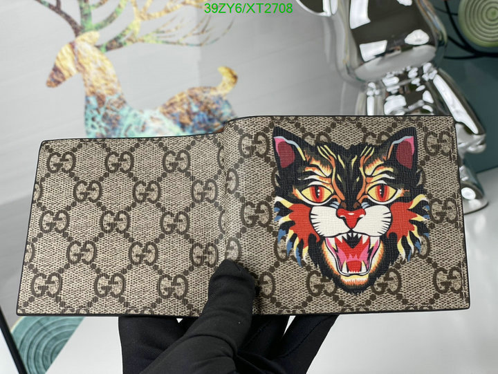 Gucci Bag-(4A)-Wallet-,Code: XT2708,$ 51USD