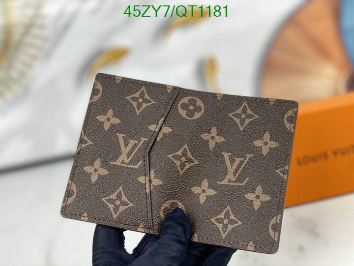 LV Bag-(4A)-Wallet- Code: QT1181 $ 59USD
