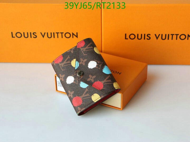 LV Bags-(4A)-Wallet-,Code: RT2133,$ 51USD