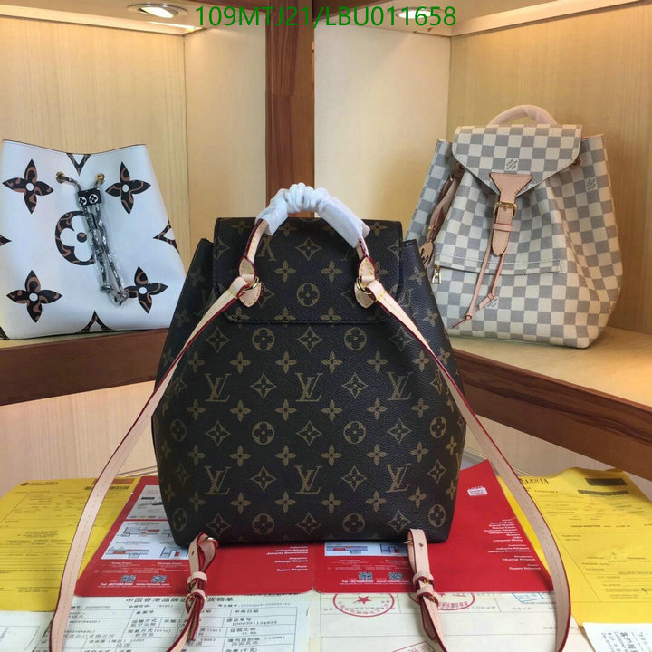 LV Bags-(4A)-Backpack-,Code: LBU011658,$ 142USD