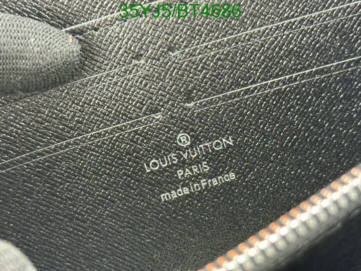 LV Bag-(4A)-Wallet- Code: BT4686 $ 46USD