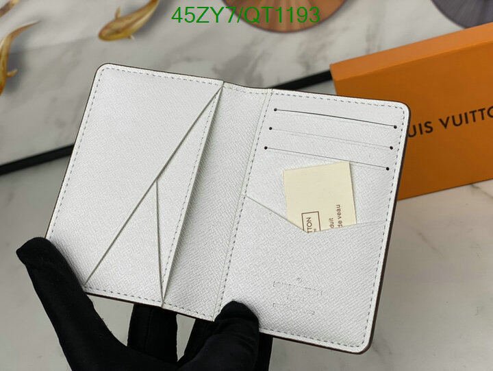 LV Bag-(4A)-Wallet- Code: QT1193 $ 59USD