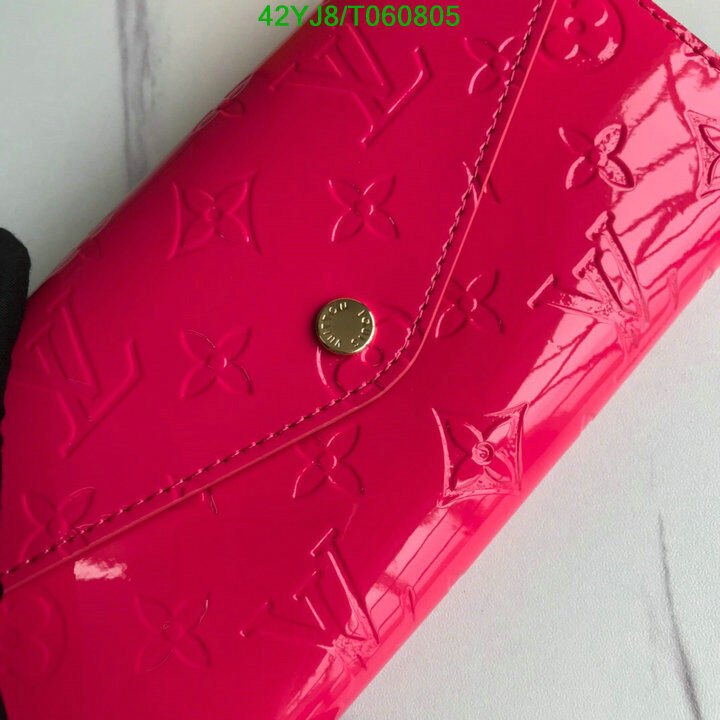 LV Bags-(4A)-Wallet-,Code: T060805,$ 55USD
