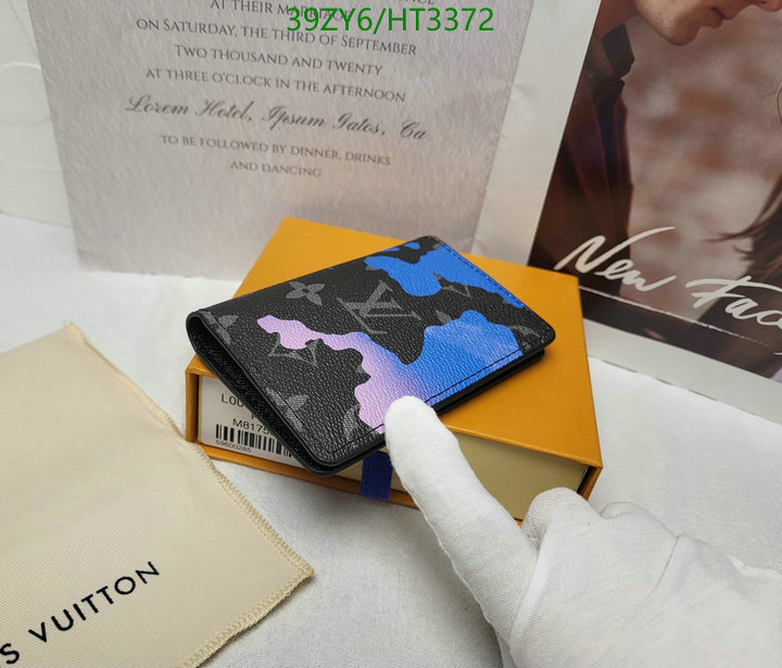 LV Bags-(4A)-Wallet-,Code: HT3372,$ 51USD