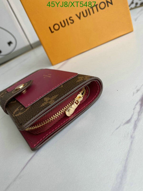 LV Bags-(4A)-Wallet-,Code: XT5487,$ 59USD