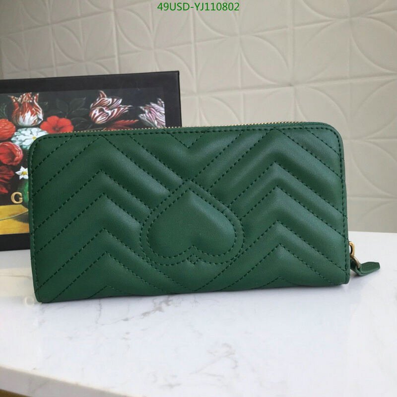 Gucci Bag-(4A)-Wallet-,Code: YJ110802,$ 64USD
