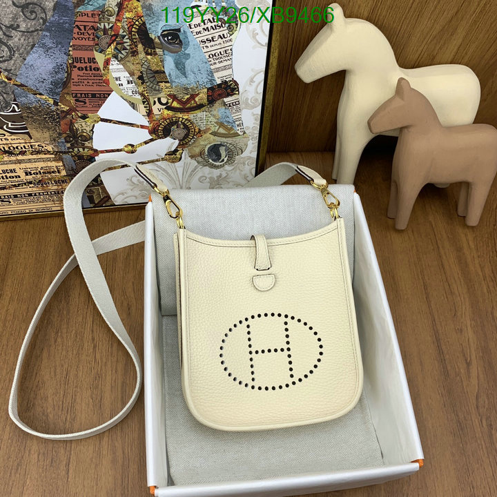 Hermes Bag-(4A)-Evelyne- Code: XB9466 $ 155USD
