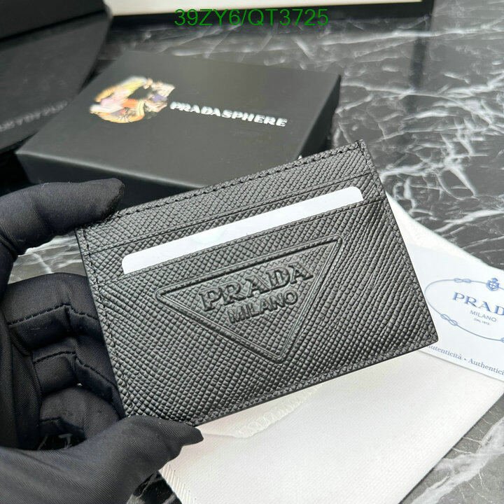 Prada Bag-(4A)-Wallet- Code: QT3725 $ 51USD