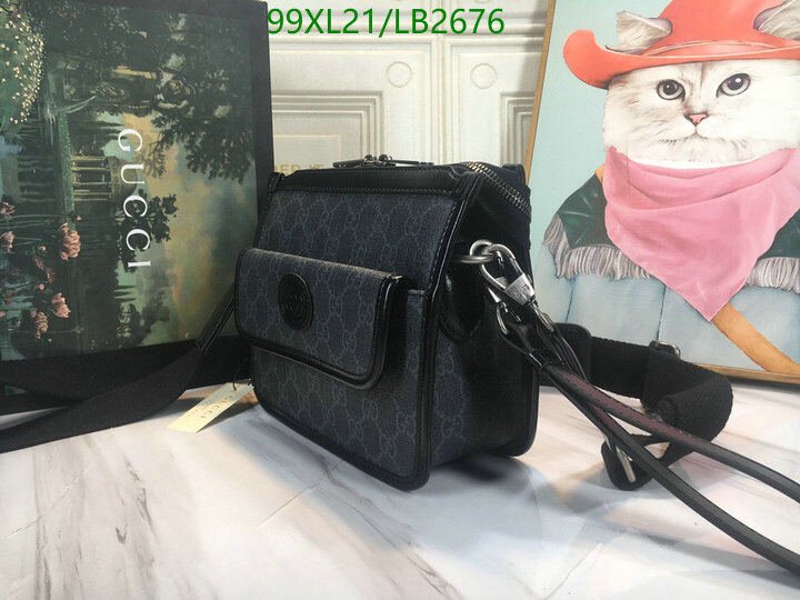 Gucci Bag-(4A)-Diagonal-,Code: LB2676,$ 129USD