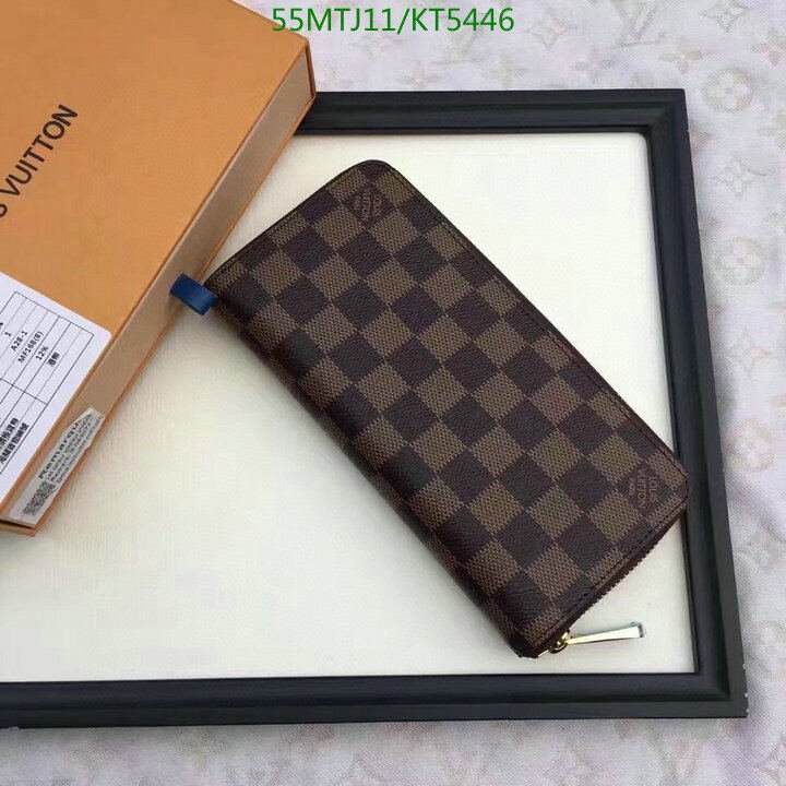 LV Bags-(4A)-Wallet-,Code: KT5446,$ 72USD