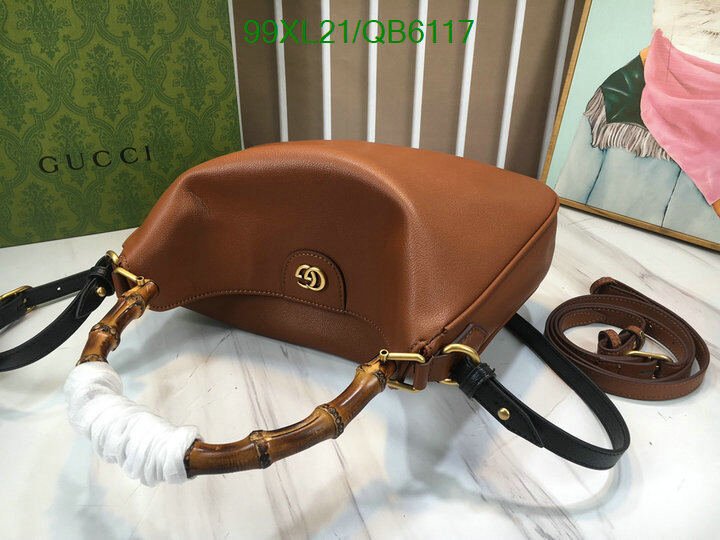 Gucci Bag-(4A)-Diana-Bamboo- Code: QB6117