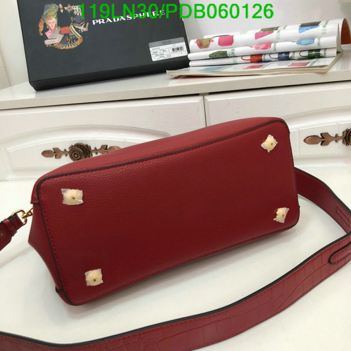 Prada Bag-(4A)-Handbag-,Code:PDB060126,$ 155USD