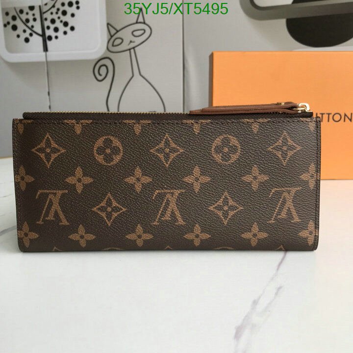 LV Bags-(4A)-Wallet-,Code: XT5495,$ 46USD