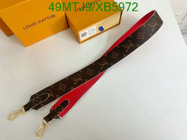 LV Bags-(4A)-Shoulder Strap-,Code: XB5972,$ 64USD