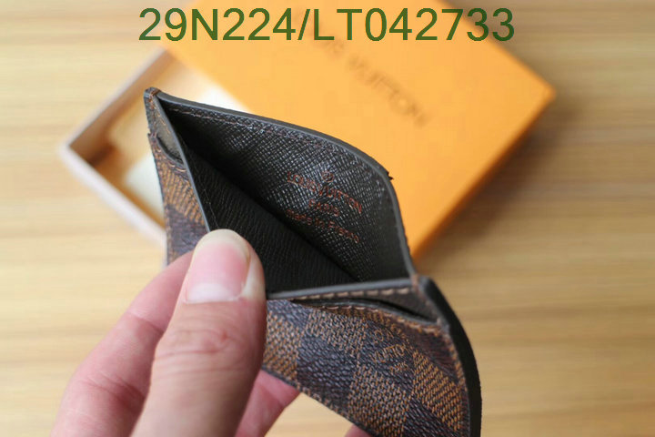 LV Bags-(4A)-Wallet-,Code:LT042733,$ 38USD