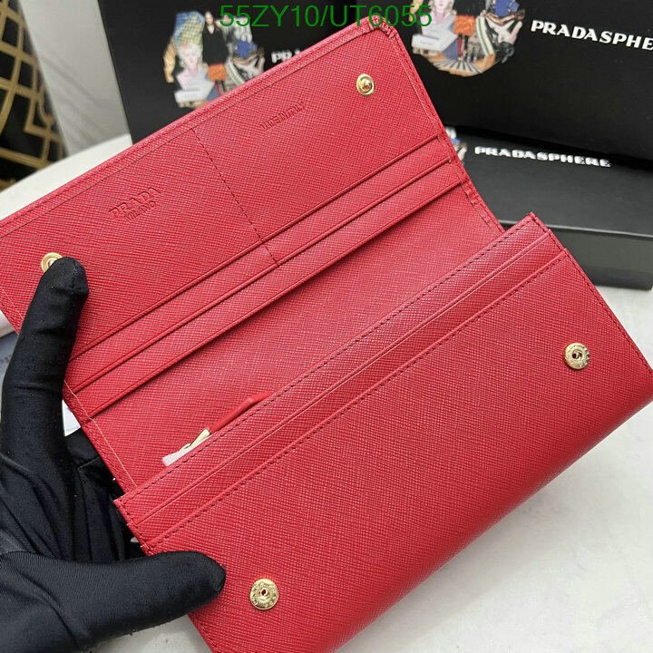 Prada Bag-(4A)-Wallet- Code: UT6055 $ 72USD