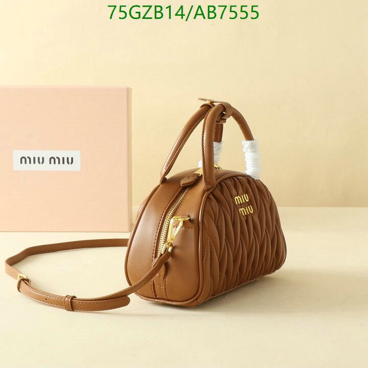 Miu Miu Bag-(4A)-Crossbody- Code: AB7555 $ 98USD