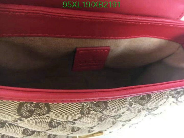 Gucci Bag-(4A)-Diagonal-,Code: XB2191,$ 124USD